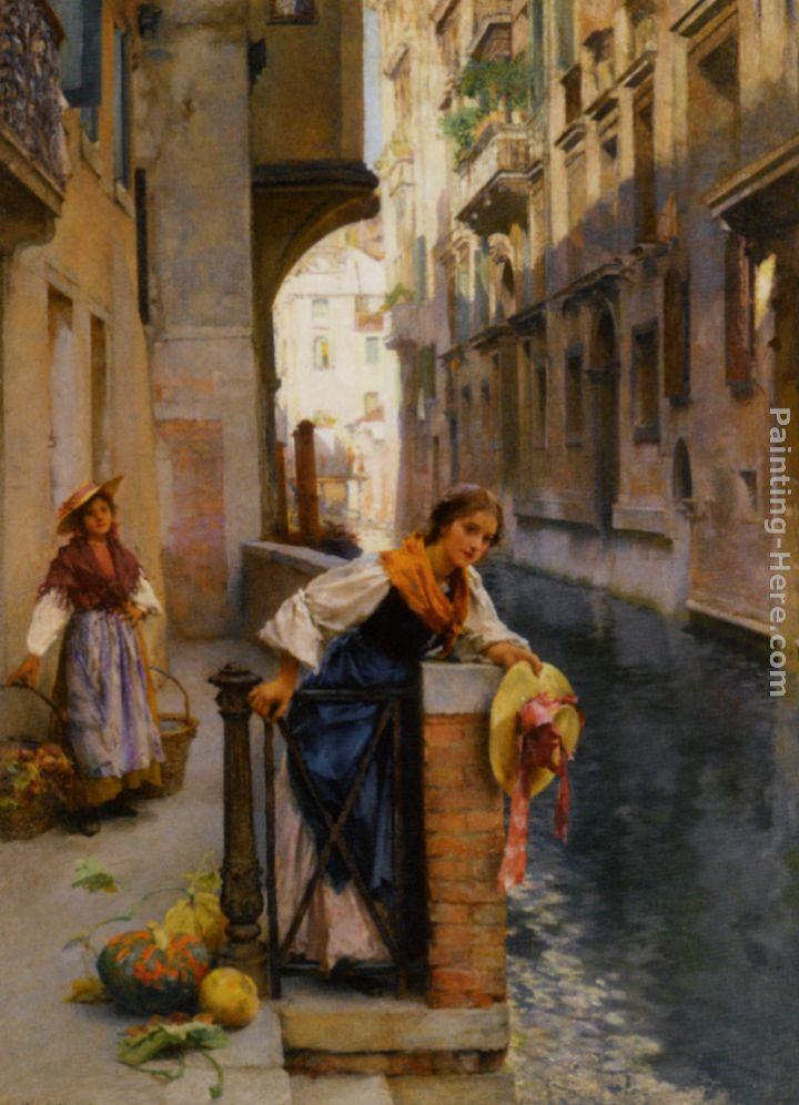 Henry Woods Fruit Sellers from The Islands - Venice